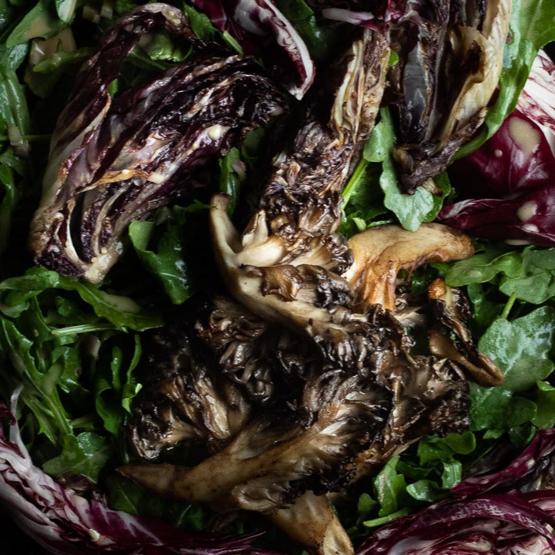 maitake mushroom salad